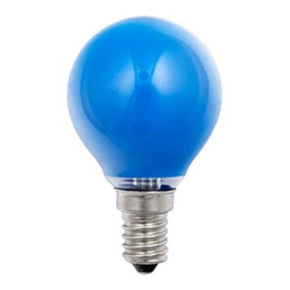 Scharnberger+Hasenbein Lampe goutte 45 x 75 mm E14 230 V 25 W bleu