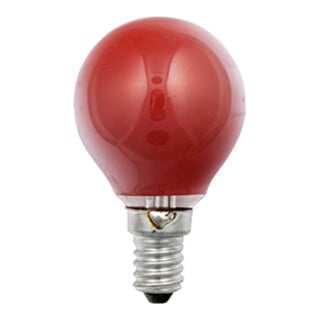 Scharnberger+Hasenbein Lampe goutte 45 × 75 mm E14 230V 25W rouge