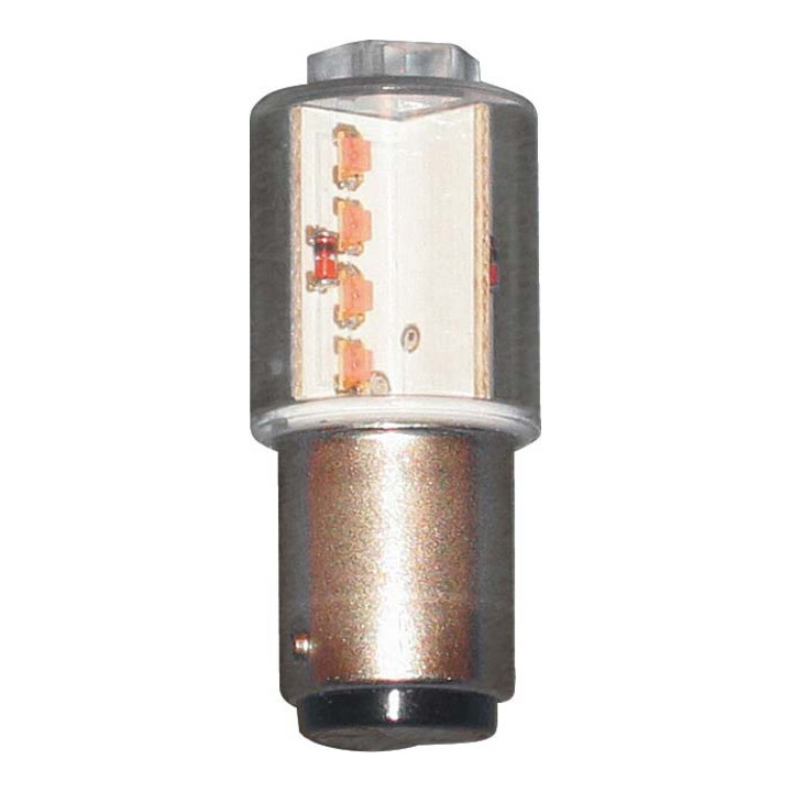 Scharnberger+Hasenbein Lampe LED 18,5x45mm Ba15d 24/28VAC/DC blanc 35708