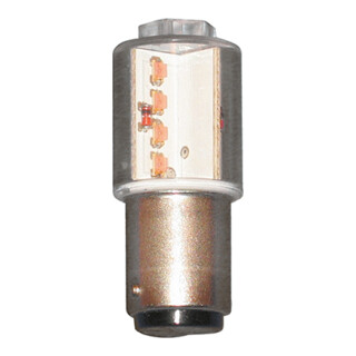 Scharnberger+Hasenbein Lampe LED 18,5x45mm Ba15d 24/28VAC/DC rouge 35700