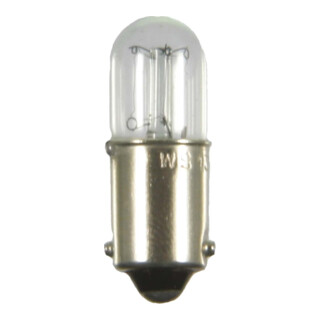 Scharnberger+Hasenbein lampe tube 10x28mm BA9s 110-130V 2.6W 23584 Importation