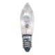 Scharnberger+Hasenbein Riffelkerze 13,5x45mm E10 55V 3W 57183 (VE3)