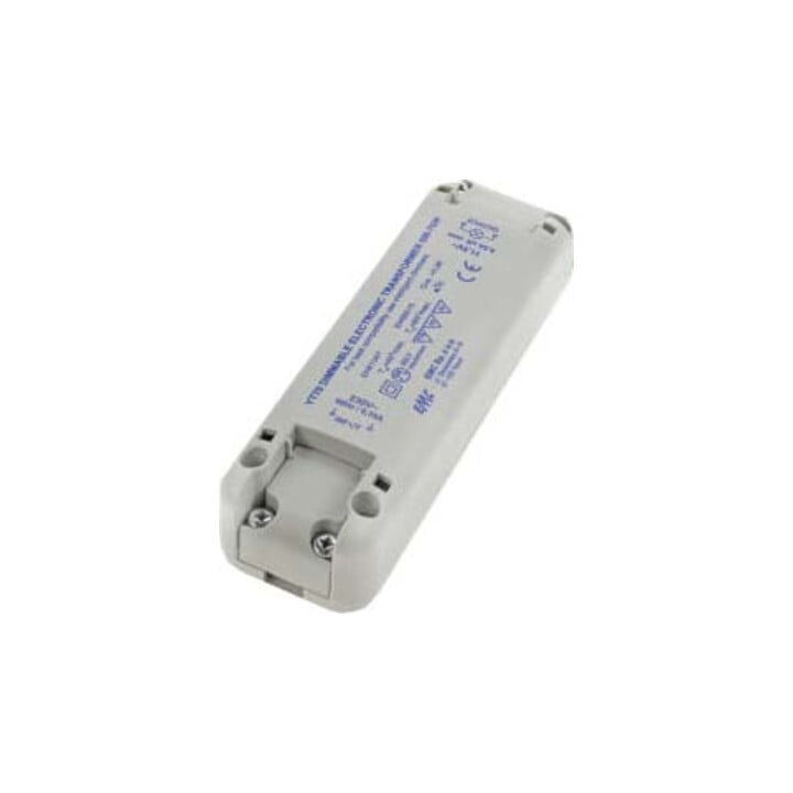 Scharnberger+Hasenbein Transformateur pour halogène et LED 230/12VAC 0-105W 58493