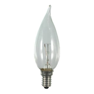 Scharnberger+Hasenbein Windstoßkerze 35x100mm 230V 25W E14 klar