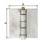 Scharnier 60x55mm STA roh 2,5mm GAH-1