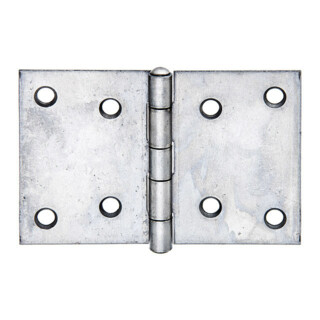 Scharnier H.81mm B.128mm S.1,5mm Edelstahl