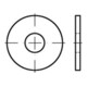 Scheibe DIN 9021/ISO 7093 10,5x30x2,5mm Edelstahl A4 blank