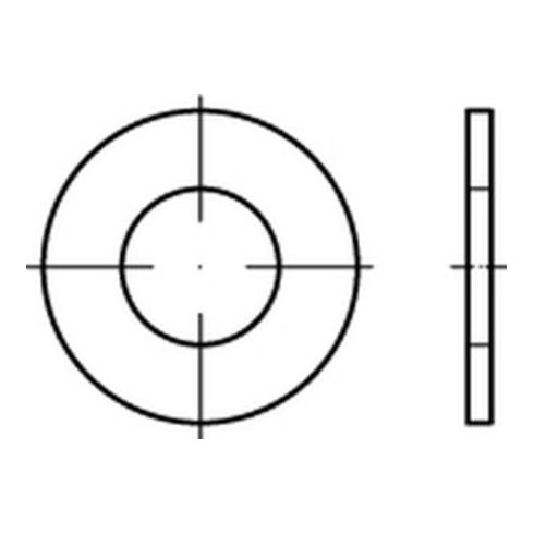 Scheibe Standard ähnl. DIN 134 Stahl 16x32x2mm
