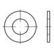 Scheibe Standard ähnl. DIN 134 Stahl 46x90x6mm