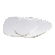 Scheiben f.Schutzbrillen klar 62x52mm f. Art-Nr. 4000370014 25PA/VE
