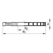 Scheibenfr. D1834A HSSE 63x 2,5mm FORMAT-2