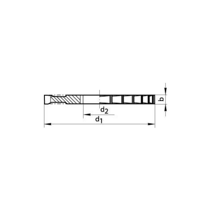 Scheibenfr. D1834A HSSE 63x 2,5mm FORMAT