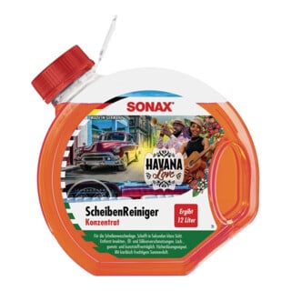 ScheibenReiniger Havana Love Konzentrat 3l Rundflasche SONAX