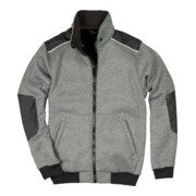 SCHEIBLER Blouson en maille Piering Taille XL, gris chiné