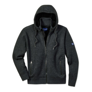 SCHEIBLER Cardigan Schärding anthracite/noir chiné T. M