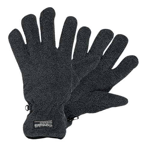 SCHEIBLER Gants en polaire, Thinsulate gris foncé Taille XL