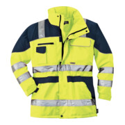 SCHEIBLER Parka de sécurité, T. XXL, jaune/bleu