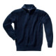 SCHEIBLER Pull-over Troyer avec fermeture éclair, taille L, marine-3