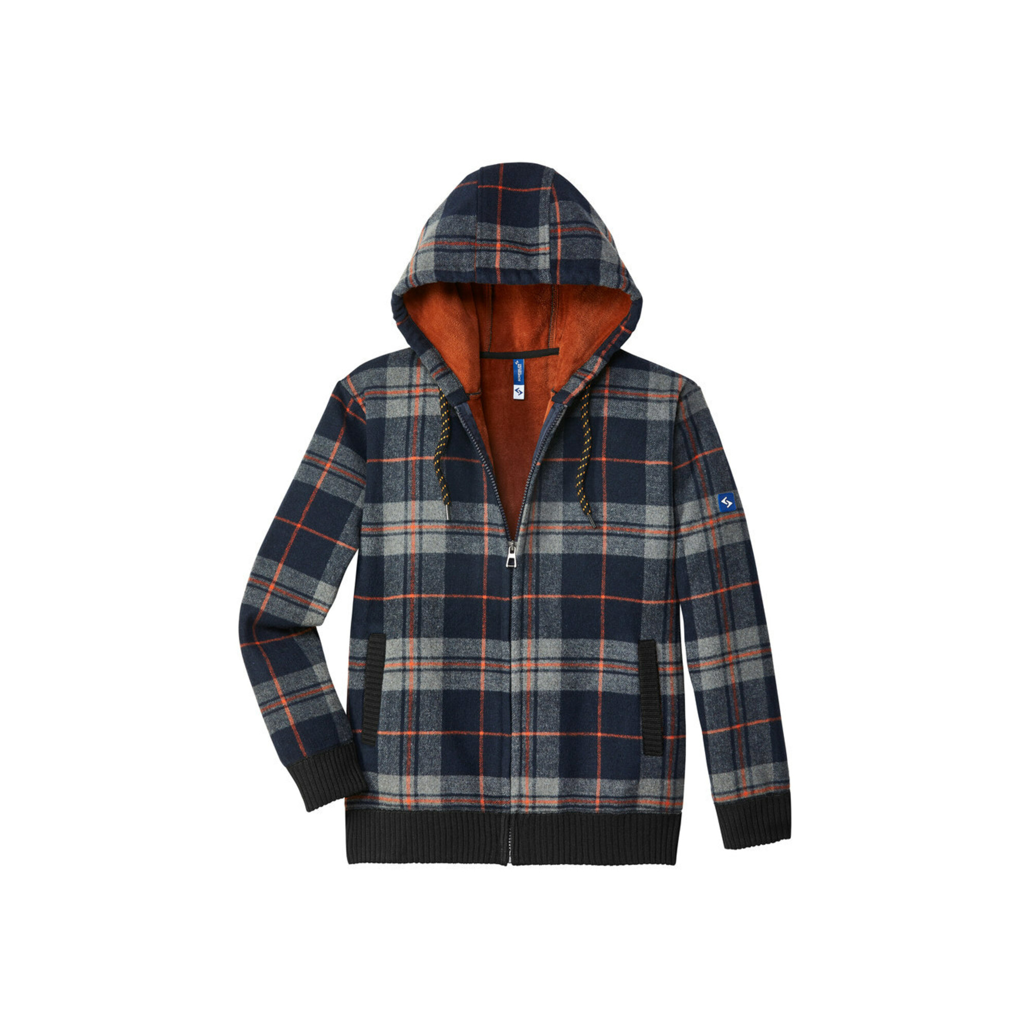 SCHEIBLER Thermojacke Curris schwarz/grau/orange Gr. L