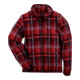 SCHEIBLER Veste-chemise polaire T. S rouge à carreaux-1