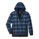 SCHEIBLER Veste thermique Curris bleu/gris à carreaux T. XL-1