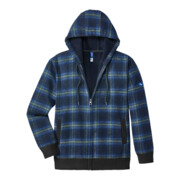 SCHEIBLER Veste thermique Curris bleu/gris à carreaux T. XL