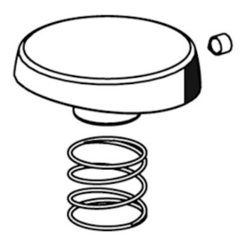 Schell Betätigungsgriff XERIS SC-K Druckfeder, chrom