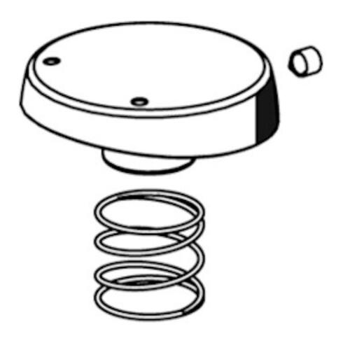 Schell Betätigungsgriff XERIS SC-M Druckfeder, chrom