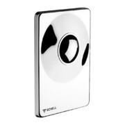 Schell Betätigungsplatte VERONA f WC, chr, m Drucktaste für 1 Spülmenge