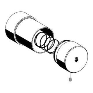 Schell Bouton de commande à fermeture automatique pour D-SC-T, complet