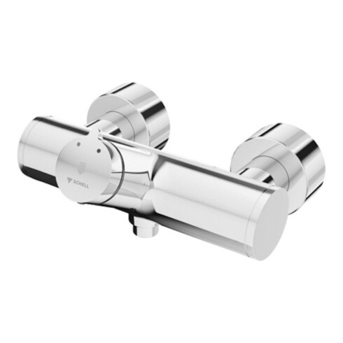 Schell Br-Selbstschlussarm VITUS VD-SC-M Duschanschl unt, Mischwasser, verchromt