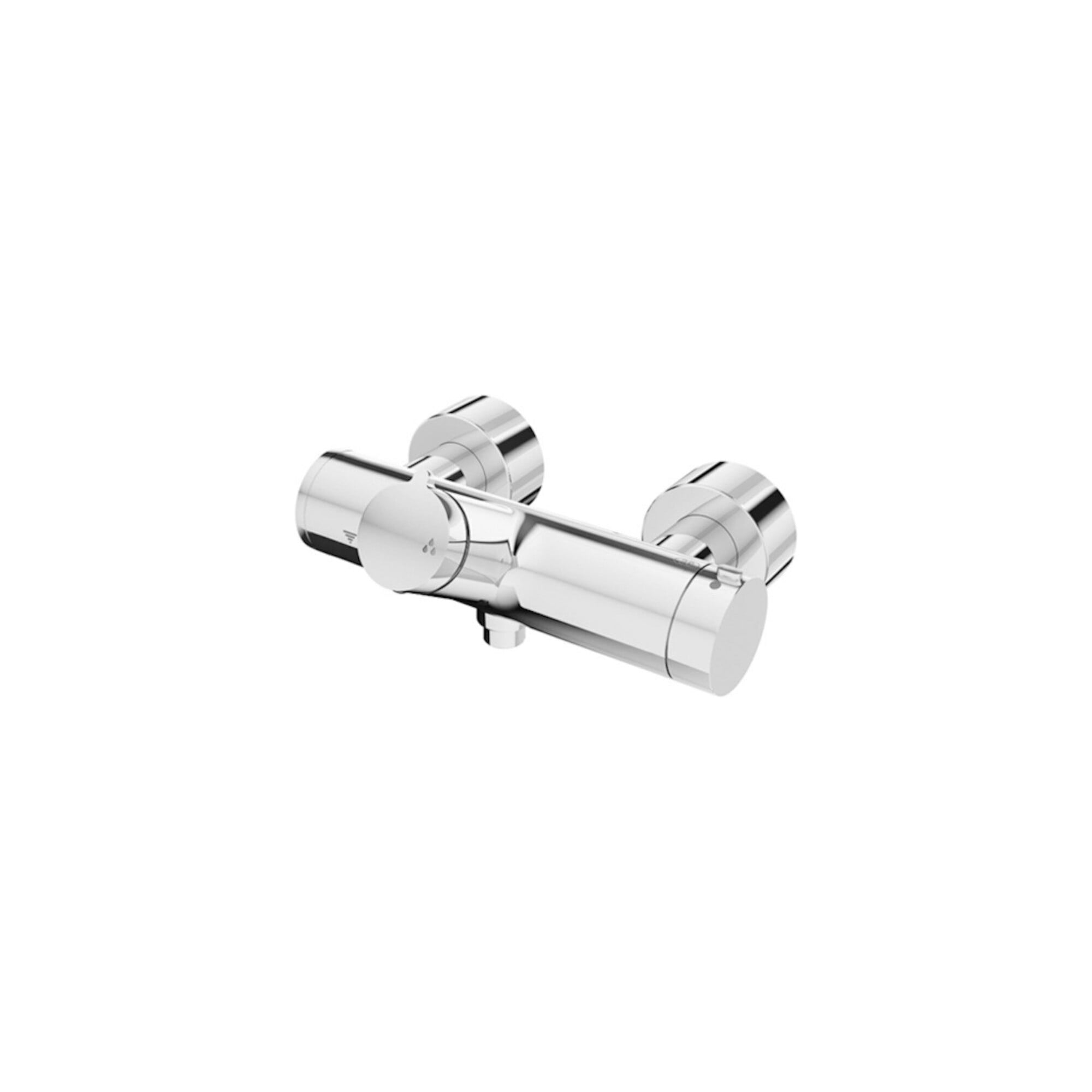 Schell Brausethermostat VITUS VD-Auf/Zu-T Anschl. unt, therm. Desinfekt., AP, vc