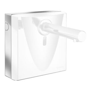 Schell Cadre de montage WALIS E plastique, pour installation AP, chromé