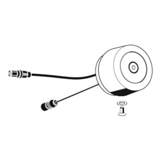 Schell CVD-Touch électronique VITUS pour robinetterie de douche pré-murale, chromé