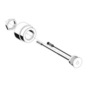 Schell CVD-Touch-Elektronik LINUS D-C-M verchromt, für Wandeinbau-Dusche