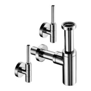 Schell Design jeu de robinets d'angle EDITION 1/2 chromé