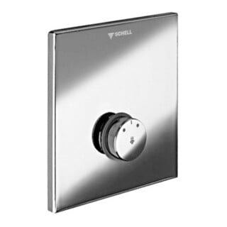 Schell douche murale encastrée LINUS type D-SC-M panneau frontal chromé