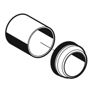 Schell douille de butée LINUS avec rosette