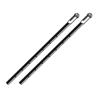Schell Drückerbolzen MONTUS grau, für 8 und 12cm Spülkasten
