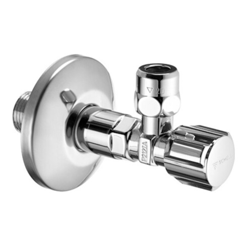 Schell Eckregulierventil G 1/2 AGxG 3/8 AG, m Reg-Funkt., vc