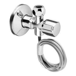 Schell Eckventil COMFORT PT G 1/2 AGxG 3/8 AG, avec capteur, chromé