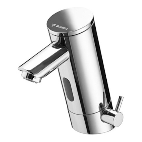 Schell Electronic WT fitting PURIS Eau mitigée 9 Volt chrome Type HD-M