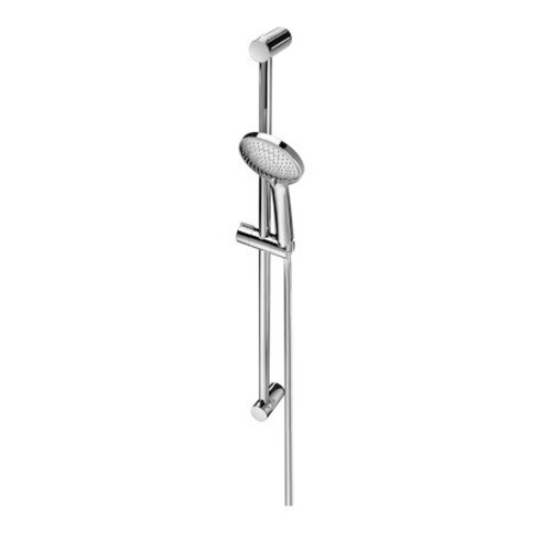 Schell Ensemble de douche avec raccord bas, chrome, 680 mm