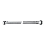 Schell Flexibler Schlauch clean-fix S FLEX mit 2 Überwurfmuttern 3/8", chrom 500 mm