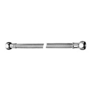 Schell Flexibler Schlauch clean-fix S FLEX mit 2 Überwurfmuttern 3/8", chrom 500 mm