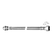 Schell Flexibler Schlauch clean-flex S FLEX 3/8" x 10 mm 3/8" ÜM, drehbar, chrom 300 mm