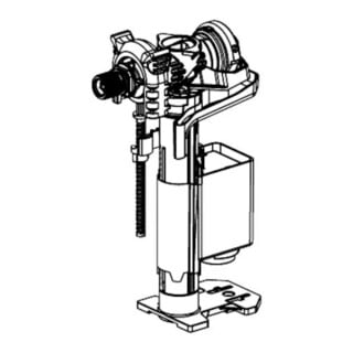 Schell Füllventil MONTUS 80/90/120 pour réservoir encastré