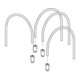 Schell Kit de tuyaux hydrauliques EDITION E Manuel, raccord à emboîtement, 4 pcs-1