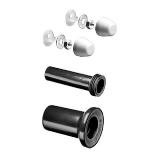 Schell Kit d'entrée et de sortie WC pour tuyau d'évacuation WC mural 90mm
