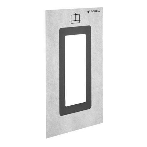 Schell Manchette de zone de mise à la terre 370x254mm, avec ruban adhésif